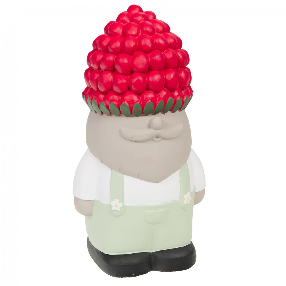 Gnome framboise 28 cm 14.50x11.50 cm