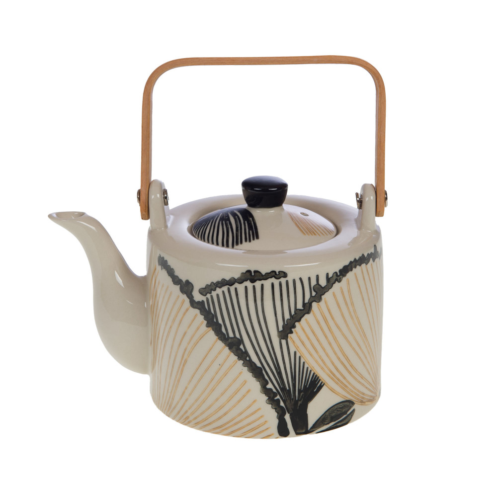 Théière infuseur Eva grès 12.00x19.00 cm