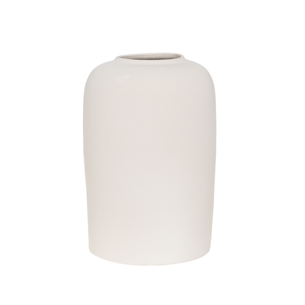 Vase Moledo blanc 30x18 cm céramique 18.00 cm Amadeus 18.00x18.00 cm