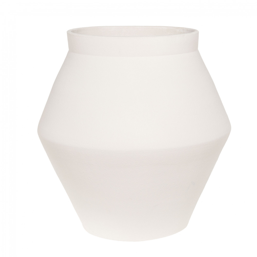 Vase avila blanc 58 cm céramique 58.00 cm Amadeus 58.00x58.00 cm